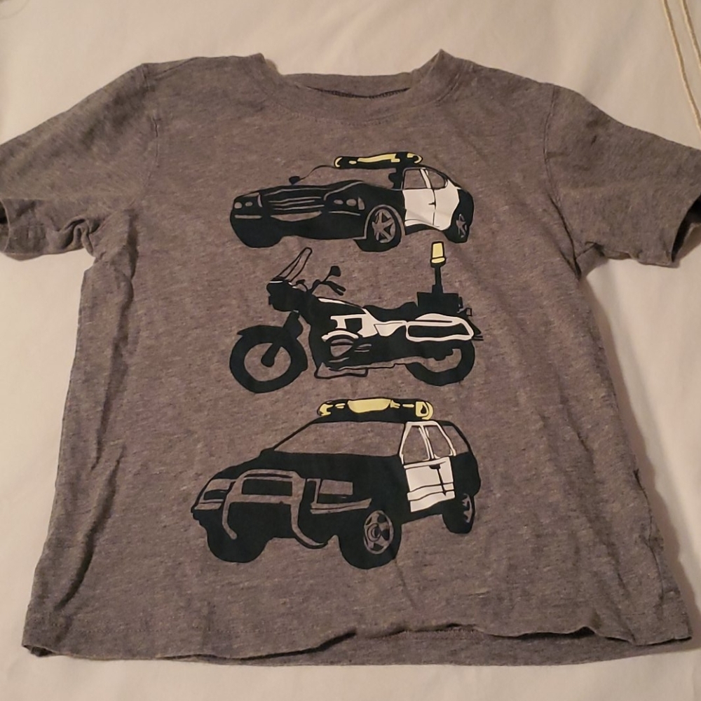Short sleeve tee size 4 t Carter's gray
